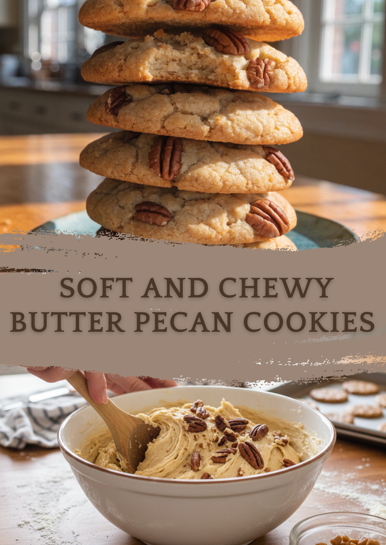 Butter Pecan Cookies (Soft & Chewy)