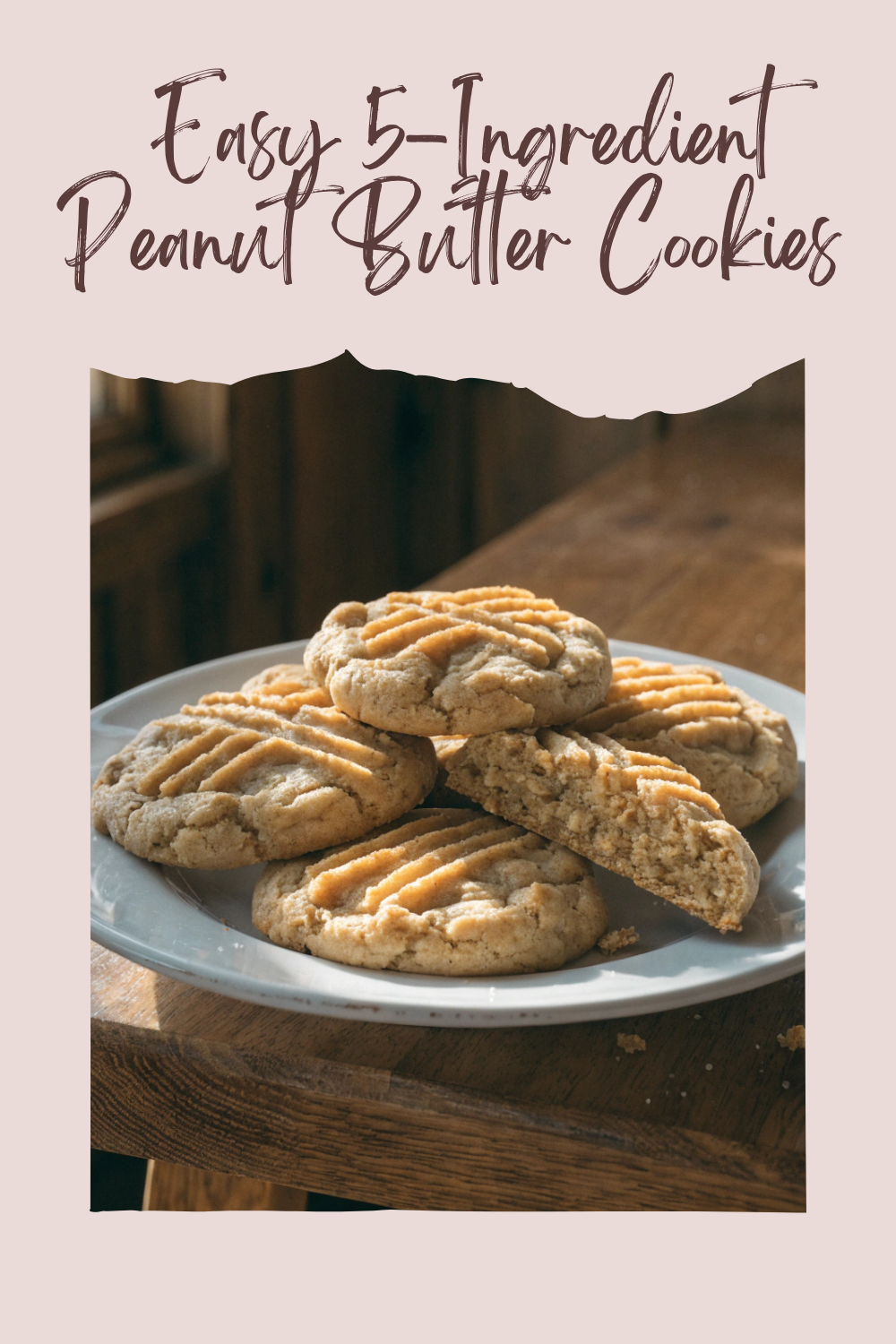 No Flour? These Peanut Butter Cookies Still Work