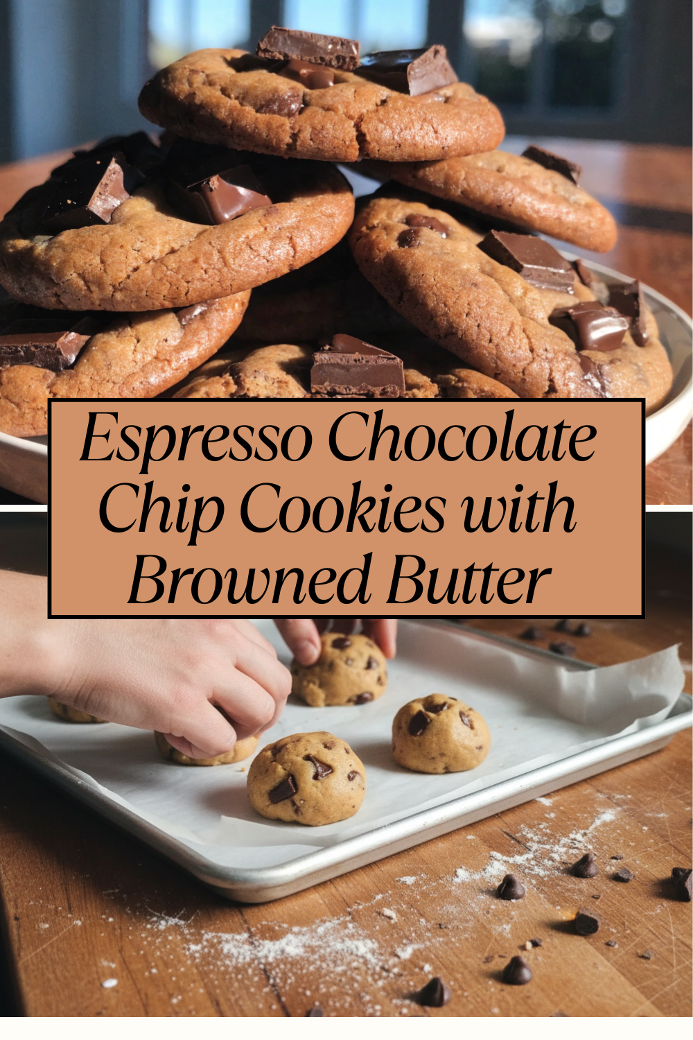 Rich Espresso Chocolate Chip Cookies Recipe