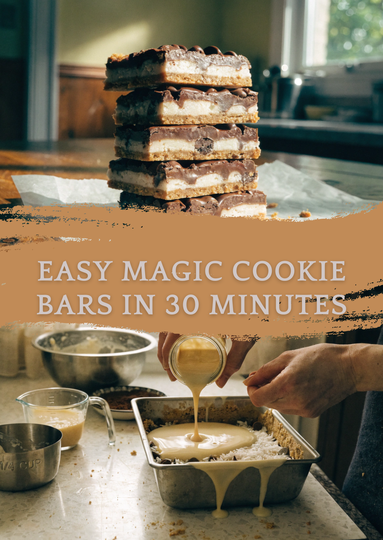 Easy Magic Cookie Bars in 30 Minutes