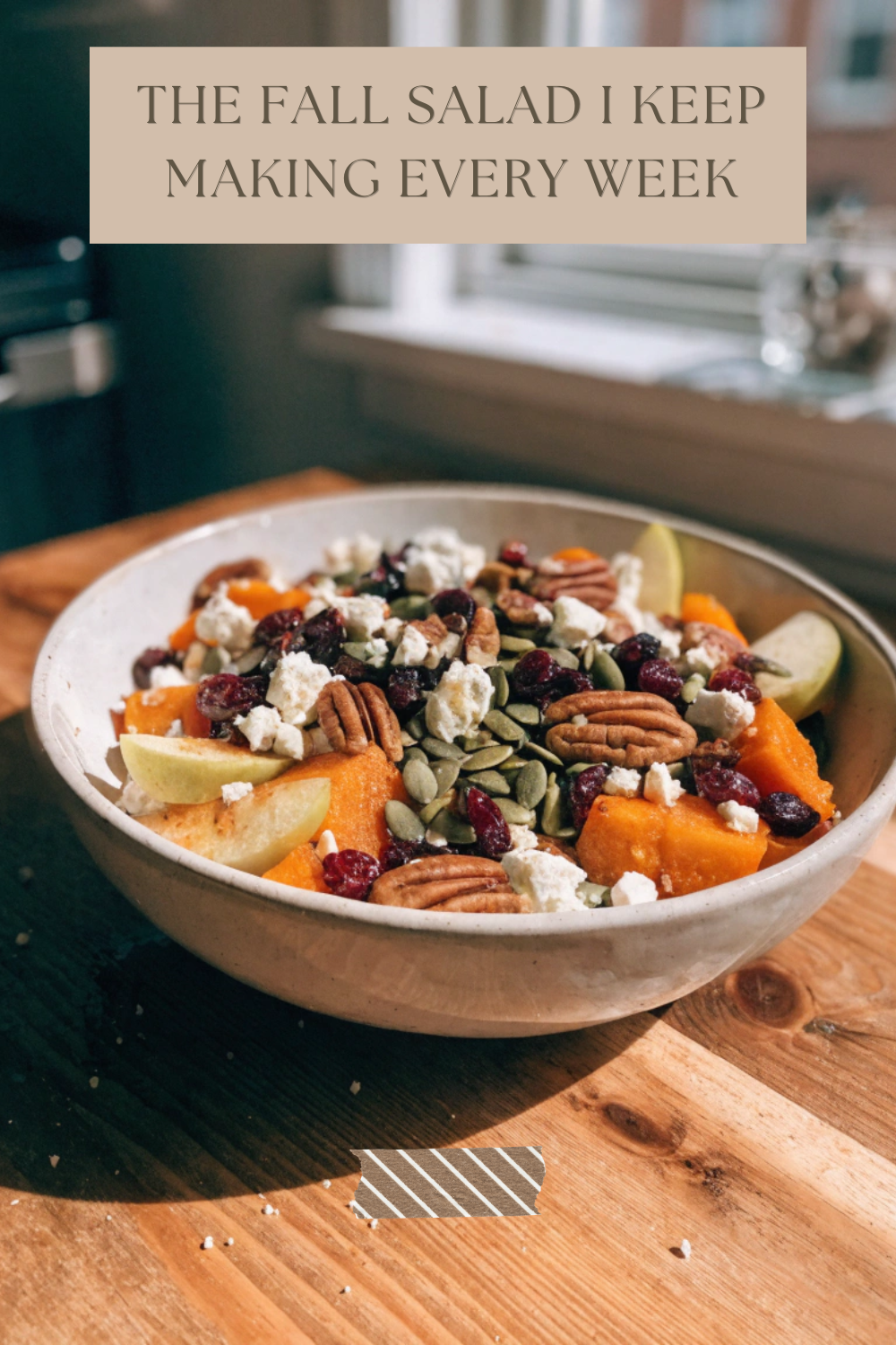 The Fall Salad I Keep Making Every Week