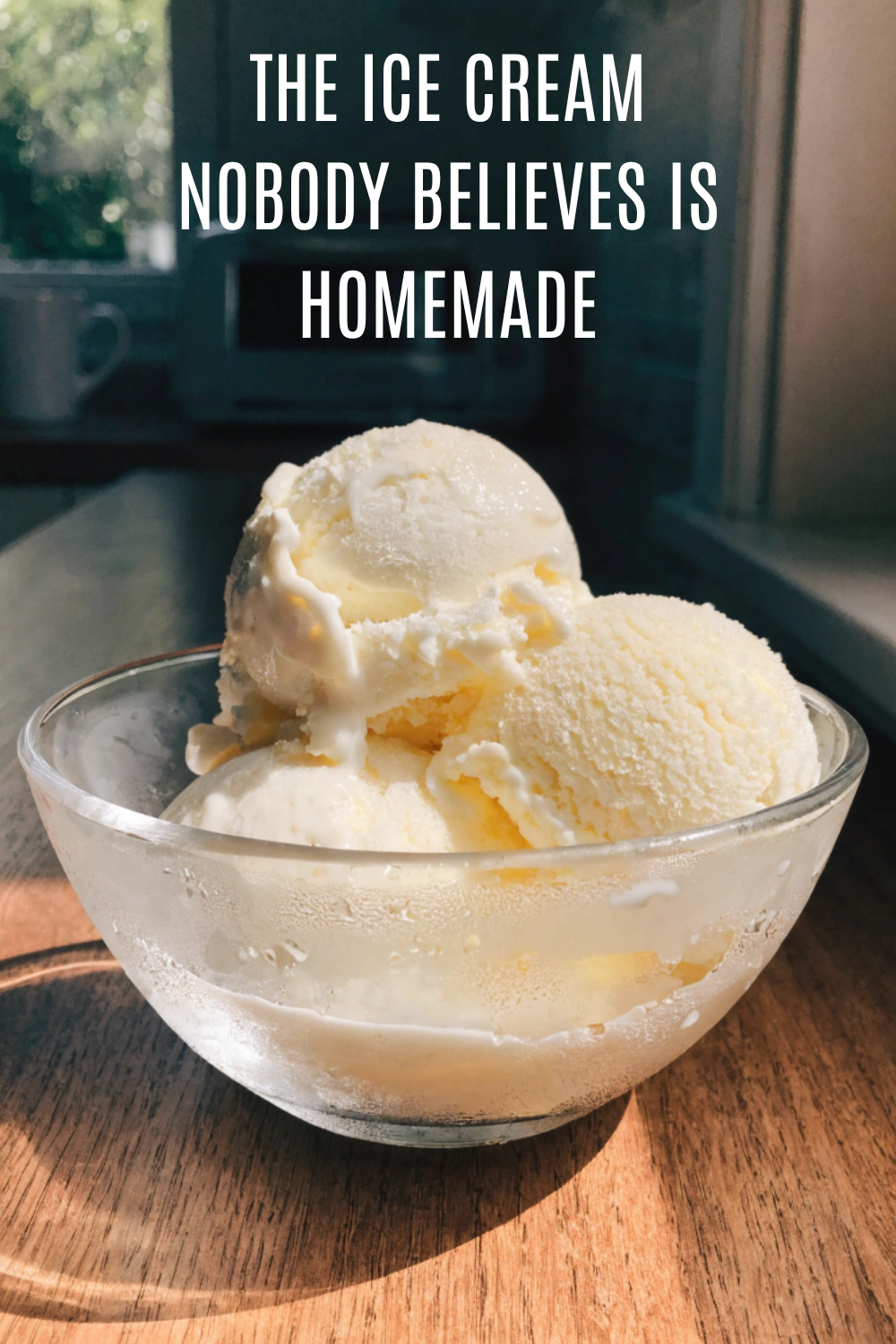 he Ice Cream Nobody Believes Is Homemade