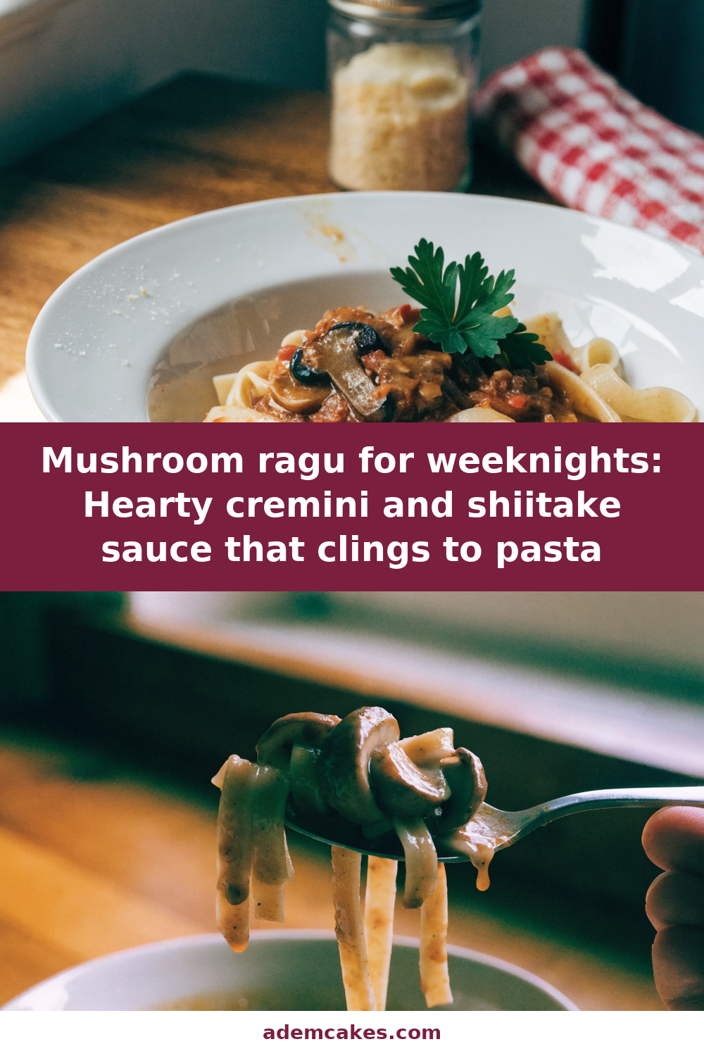 Hearty Mushroom Ragu (Vegetarian Dinner Sauce)