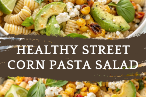 Healthy Street Corn Pasta Salad – Creamy, Zesty & Flavor-Packed