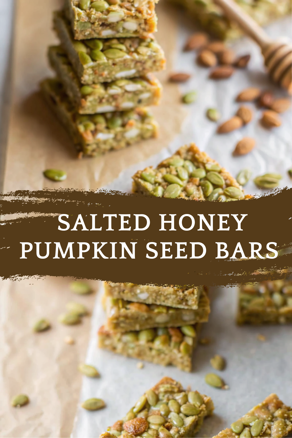 Salted Honey Pumpkin Seed Bars – Crunchy, Chewy & Naturally Sweet