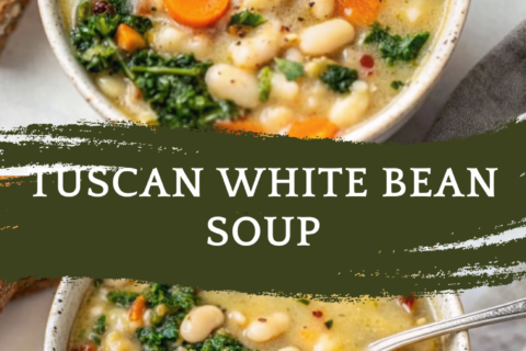 Tuscan White Bean Soup – Hearty, Healthy, and Comforting