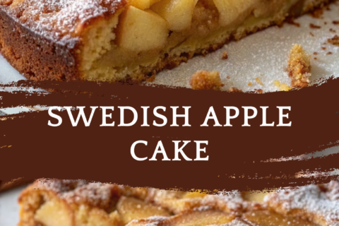 Swedish Apple Cake – Moist, Spiced, and Full of Autumn Flavor
