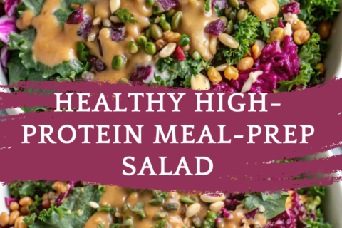 Healthy High-Protein Meal-Prep Salad – Nutritious, Filling, and Perfect for Busy Days