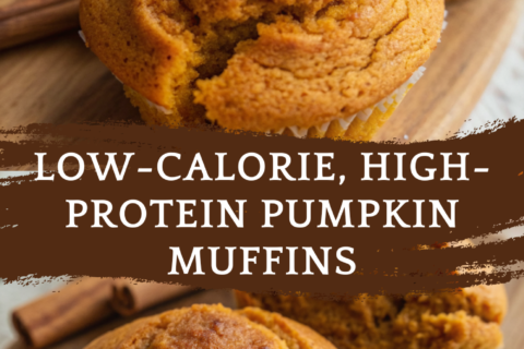 Low-Calorie, High-Protein Pumpkin Muffins | Healthy Fall Recipe