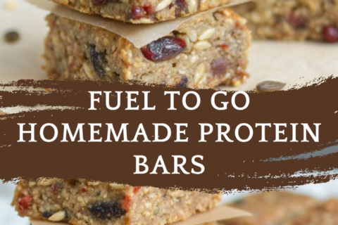 Fuel to Go Homemade Protein Bars