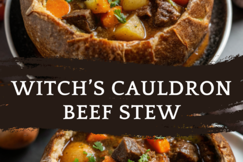Witch’s Cauldron Beef Stew – A Spooky and Hearty Fall Favorite