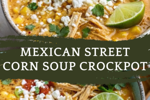 Mexican Street Corn Soup Crockpot Recipe for Cozy Nights