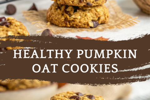 Healthy Pumpkin Oat Cookies | Easy 5-Ingredient Fall Treat