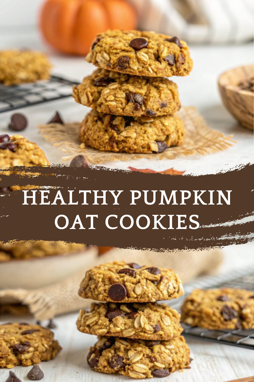 Healthy Pumpkin Oat Cookies | Easy 5-Ingredient Fall Treat