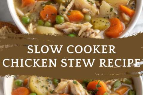 Slow Cooker Chicken Stew Recipe
