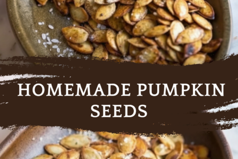 Homemade Pumpkin Seeds – Crunchy, Savory & Healthy Snack