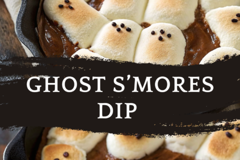 Ghost S’mores Dip – Spooky, Gooey, and Perfect for Halloween
