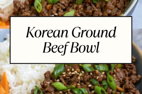 Korean Ground Beef Bowl – Quick, Flavorful & Family-Friendly