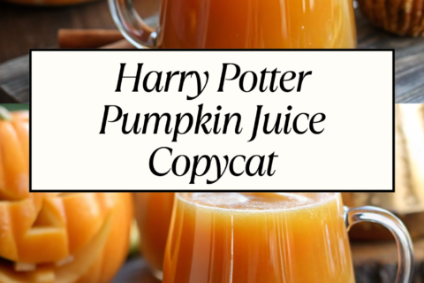 Harry Potter Pumpkin Juice Copycat – A Magical Fall Drink
