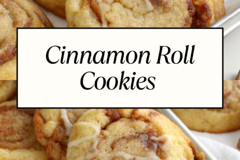 Cinnamon Roll Cookies – Sweet, Swirled & Irresistible