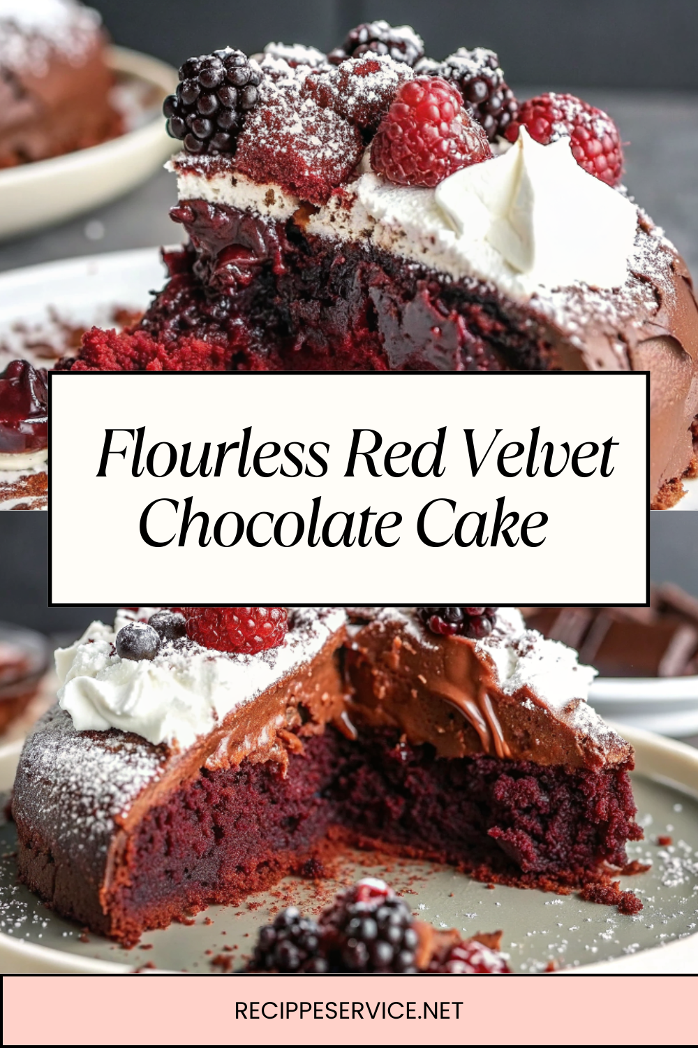 Flourless Red Velvet Chocolate Cake | Rich, Bold & Gluten-Free