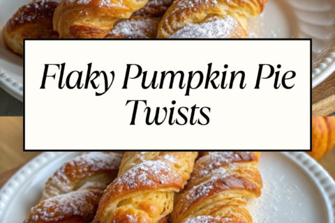 Flaky Pumpkin Pie Twists for a Fall Dessert