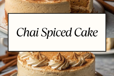 Chai Spiced Cake with Cream Cheese Frosting