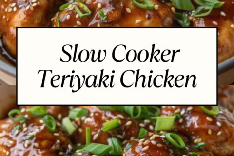 Slow Cooker Teriyaki Chicken – Sweet, Savory & Tender