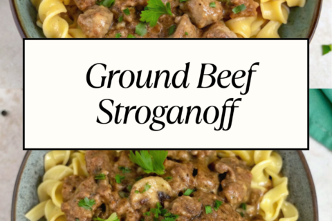 Ground Beef Stroganoff – Creamy, Comforting & Budget-Friendly