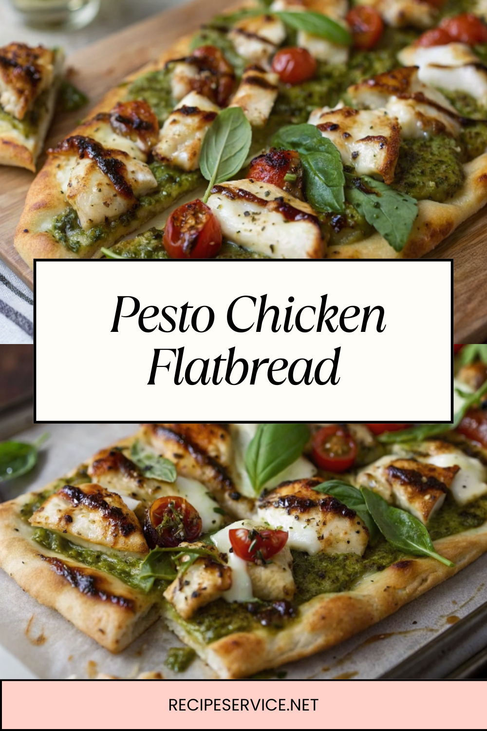 Pesto Chicken Flatbread: A Delicious and Easy Recipe for Dinner