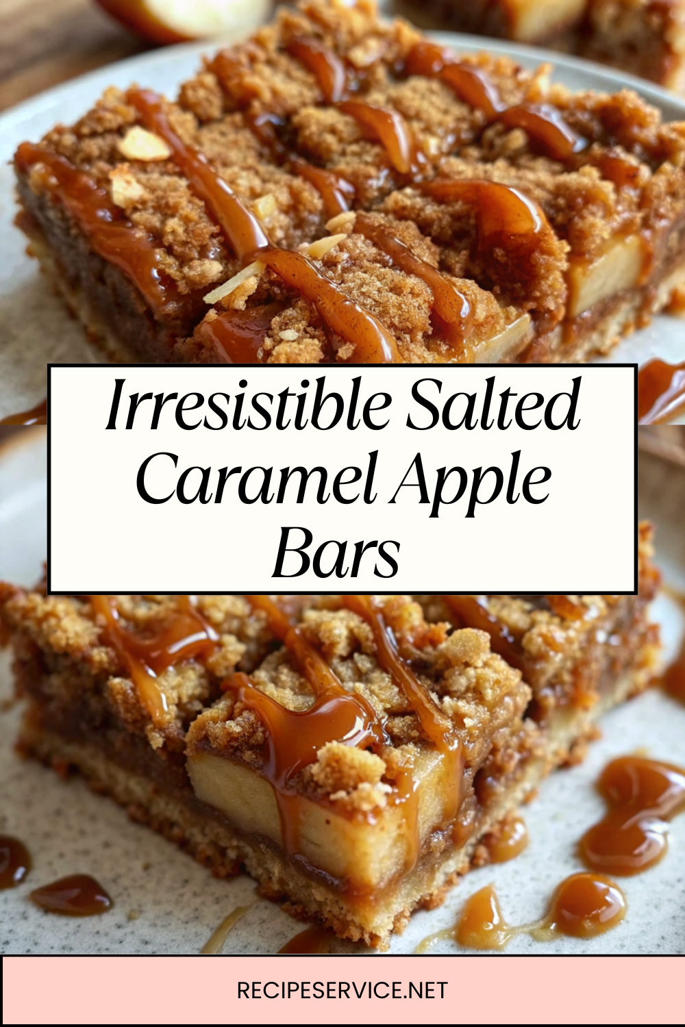 Irresistible Salted Caramel Apple Bars – A Cozy Fall Dessert