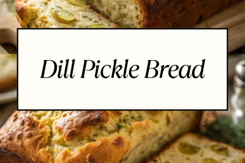 Dill Pickle Bread – Tangy, Savory & Unique