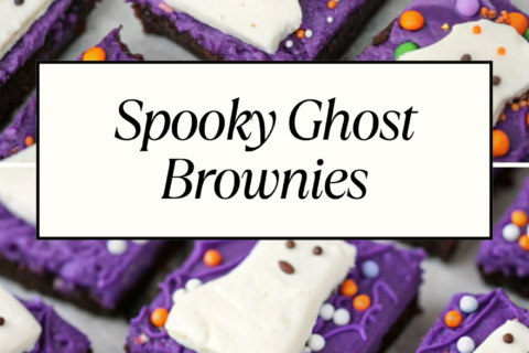 Spooky Ghost Brownies | Fun & Easy Halloween Treat