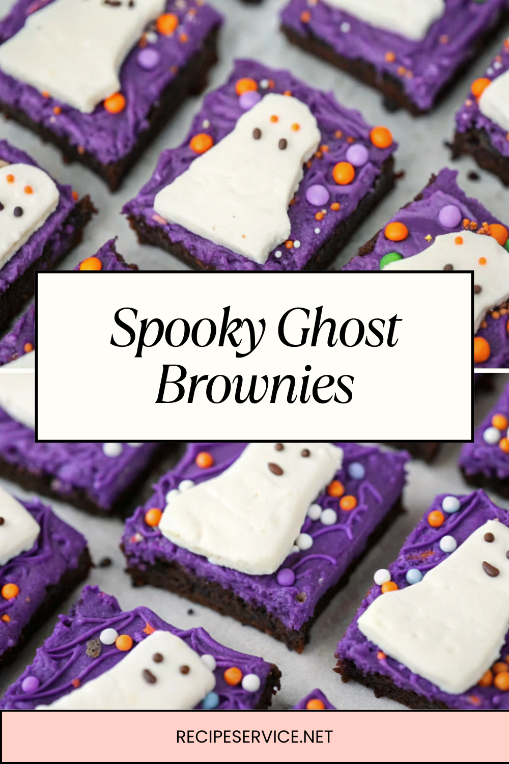 Spooky Ghost Brownies | Fun & Easy Halloween Treat