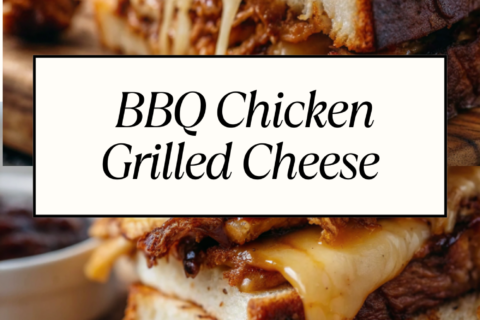 BBQ Chicken Grilled Cheese – Gooey, Smoky & Comforting