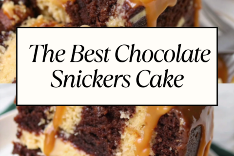 The Best Chocolate Snickers Cake: Decadent Recipe from Scratch