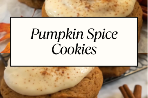 Pumpkin Spice Cookies | Holiday Cookies, Baked Treats & Cozy Recipes