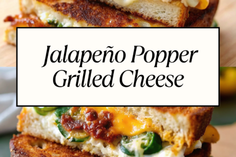 Jalapeño Popper Grilled Cheese: The ULTIMATE Spicy Sandwich