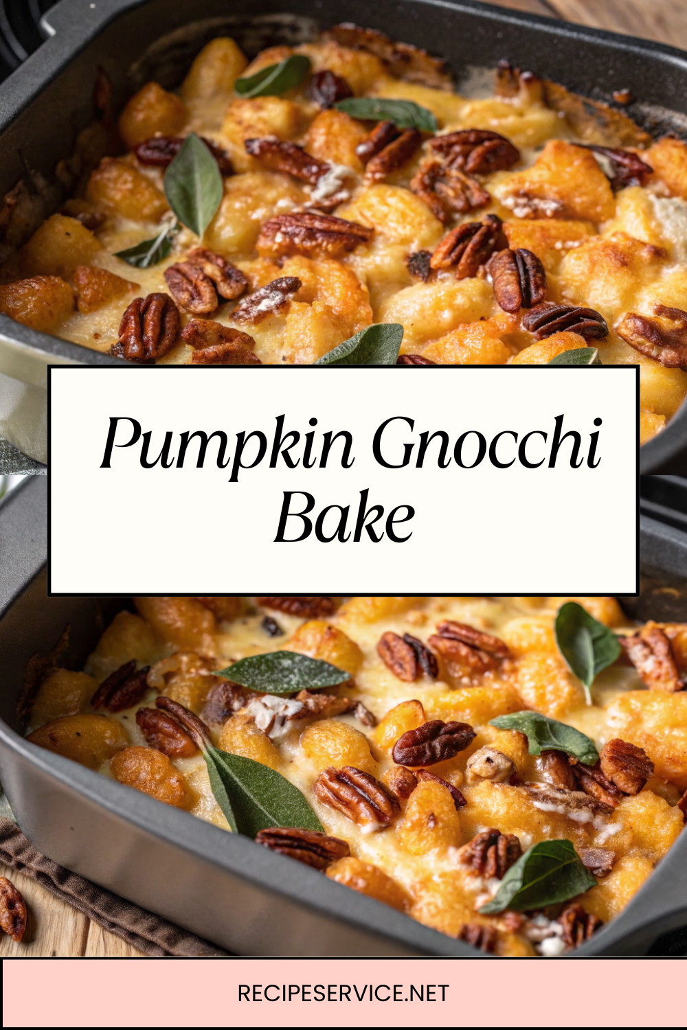 Pumpkin Gnocchi Bake – Creamy, Cheesy & Comforting
