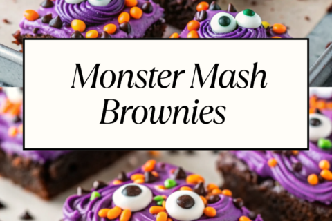 Monster Mash Brownies – Fun & Fudgy Halloween Treats