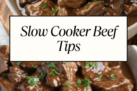 Slow Cooker Beef Tips – Tender, Hearty & Comforting