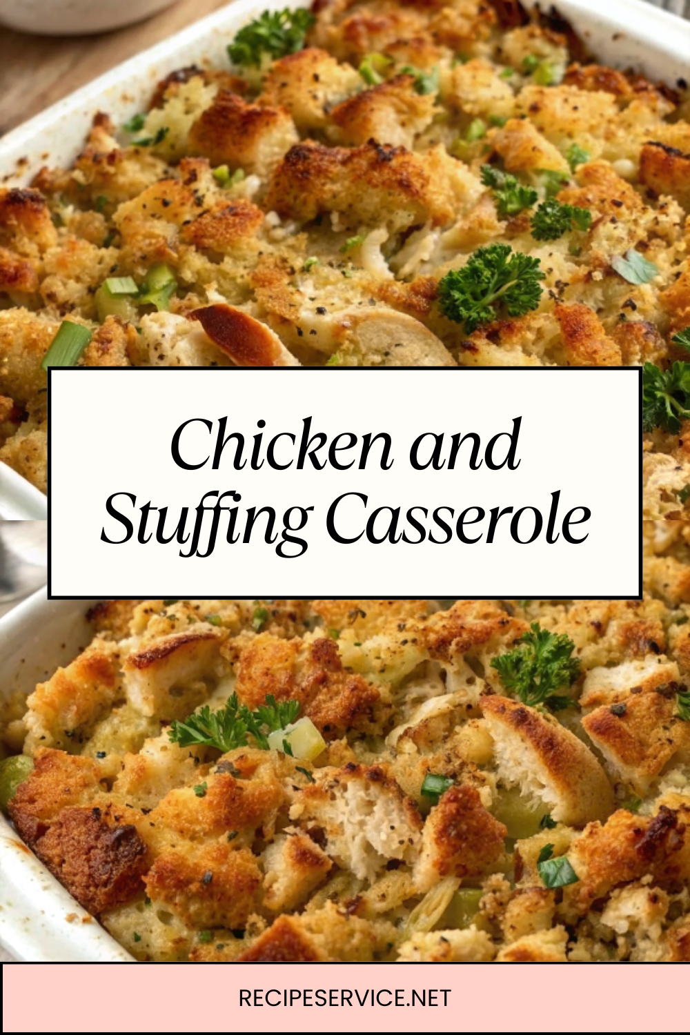 Chicken and Stuffing Casserole β Cozy Comfort Food Classic