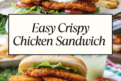 Easy Crispy Chicken Sandwich for Perfect Picnics