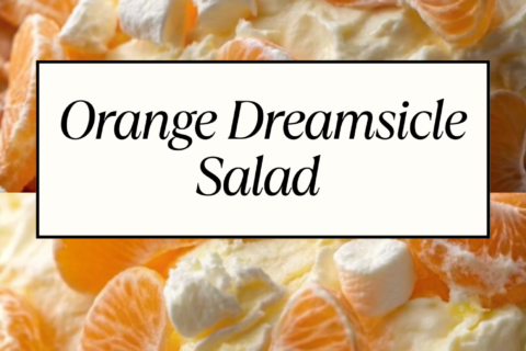 Orange Dreamsicle Salad | Creamy, Sweet & Refreshing